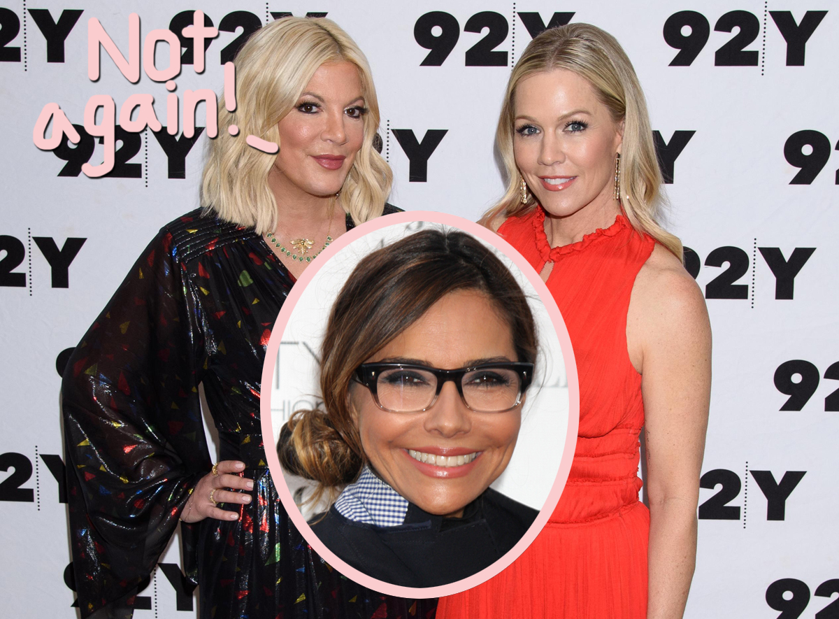 #Tori Spelling & Jennie Garth BLAST Vanessa Marcil’s 90210 Mean Girl Claims!