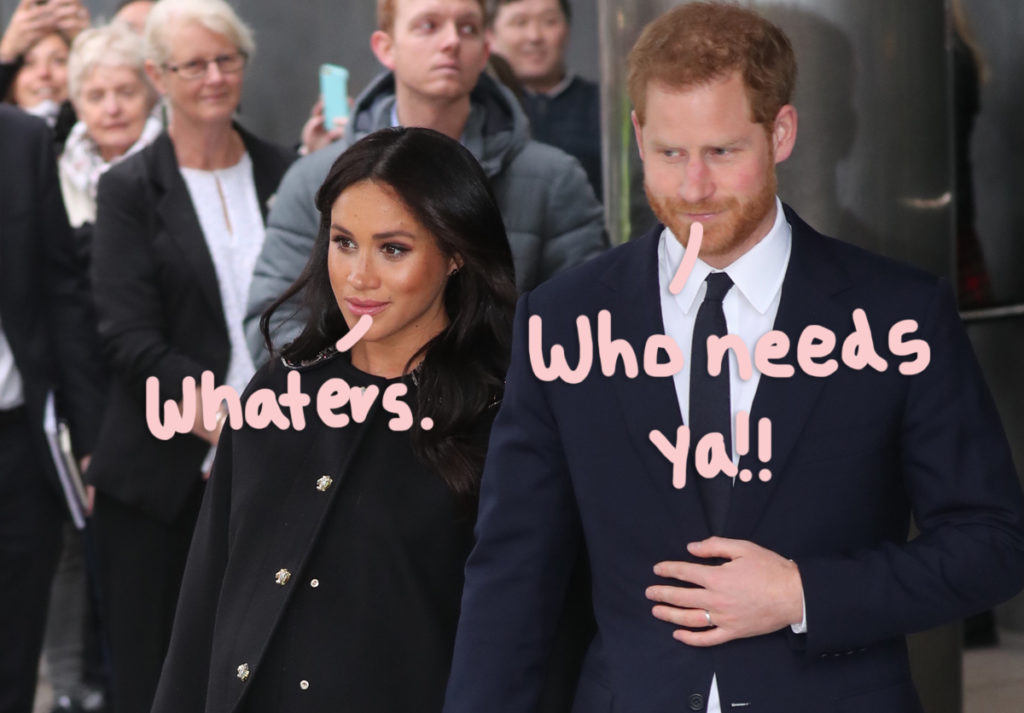 Buckingham Palace Reportedly Feels 'Much Calmer' Since Meghan & Harry ...