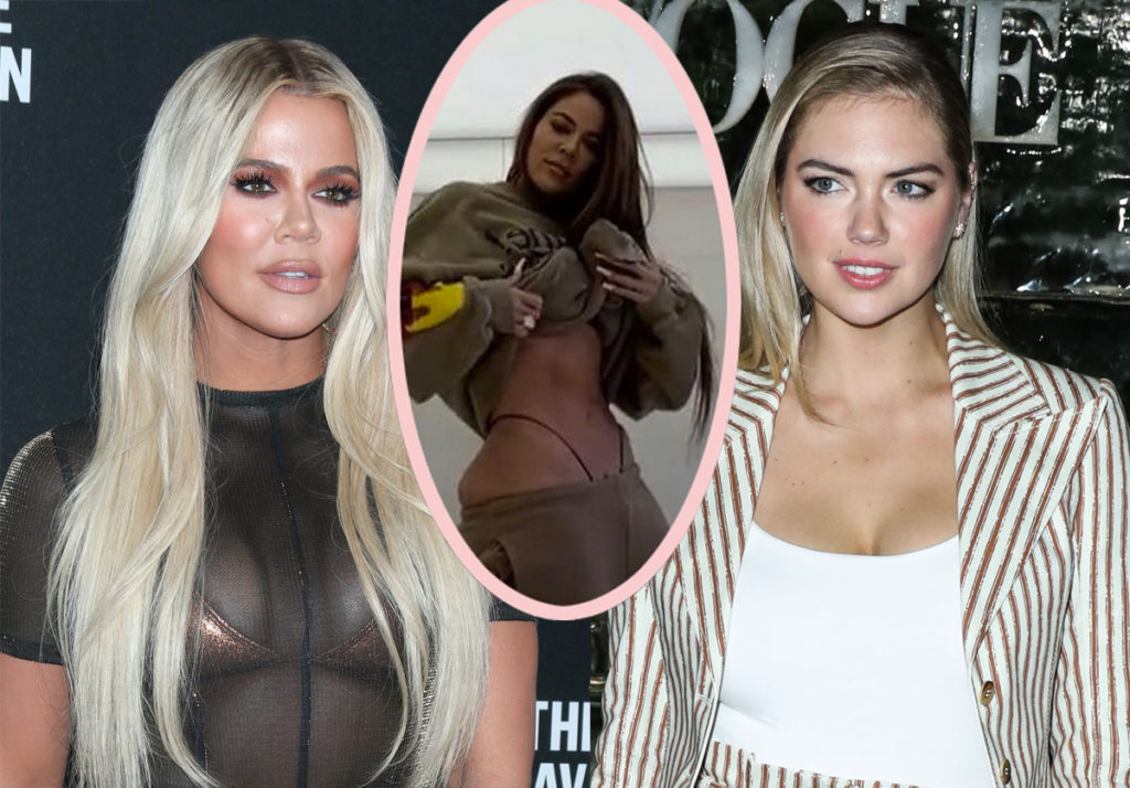 Kate Upton Khloe Kardashian Viral Bikini Photo Controversy