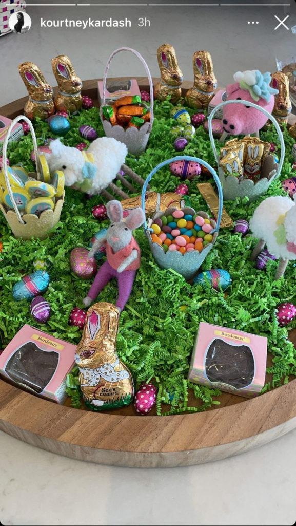 Travis Barker Joins The KardashianJenner Family For A Sweet Easter
