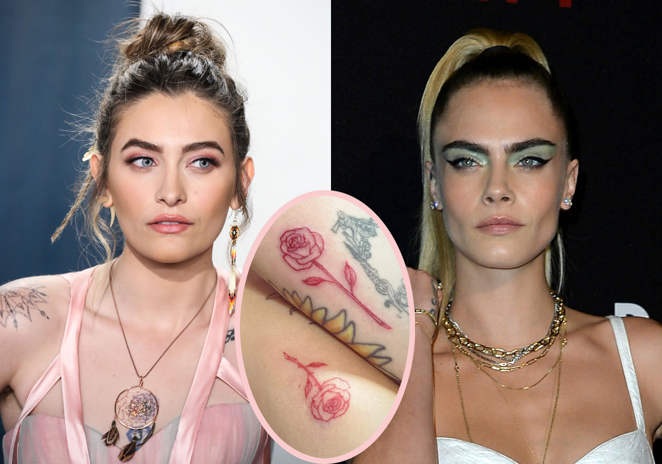 Cara Delevingne and Kaia Gerber fuel dating rumours after getting matching  tattoos | Goss.ie