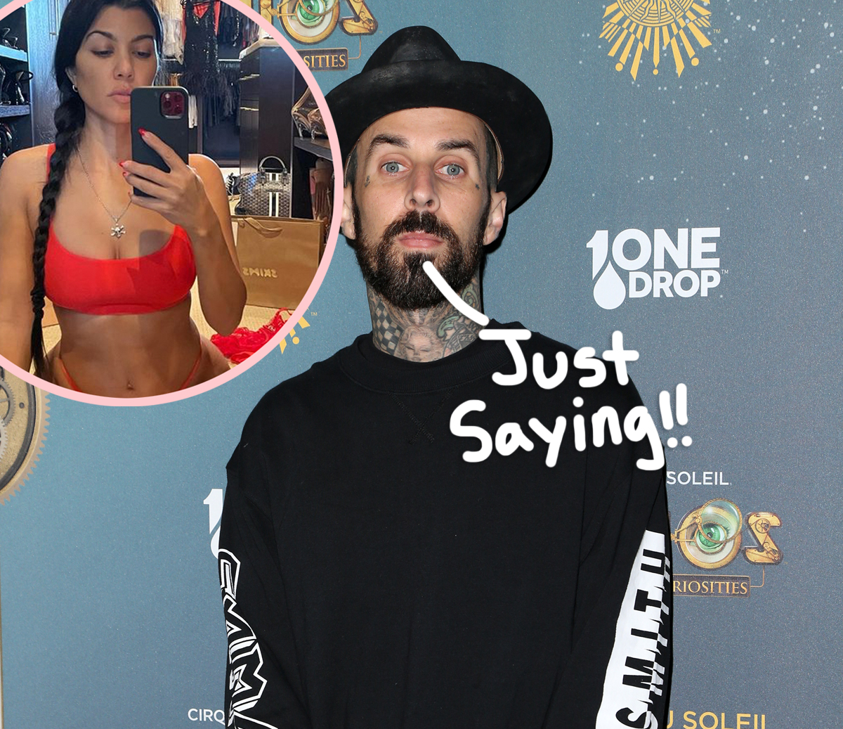 Travis Barker Says He Dreams About Hooking Up With Kourtney Kardashian All Day Long