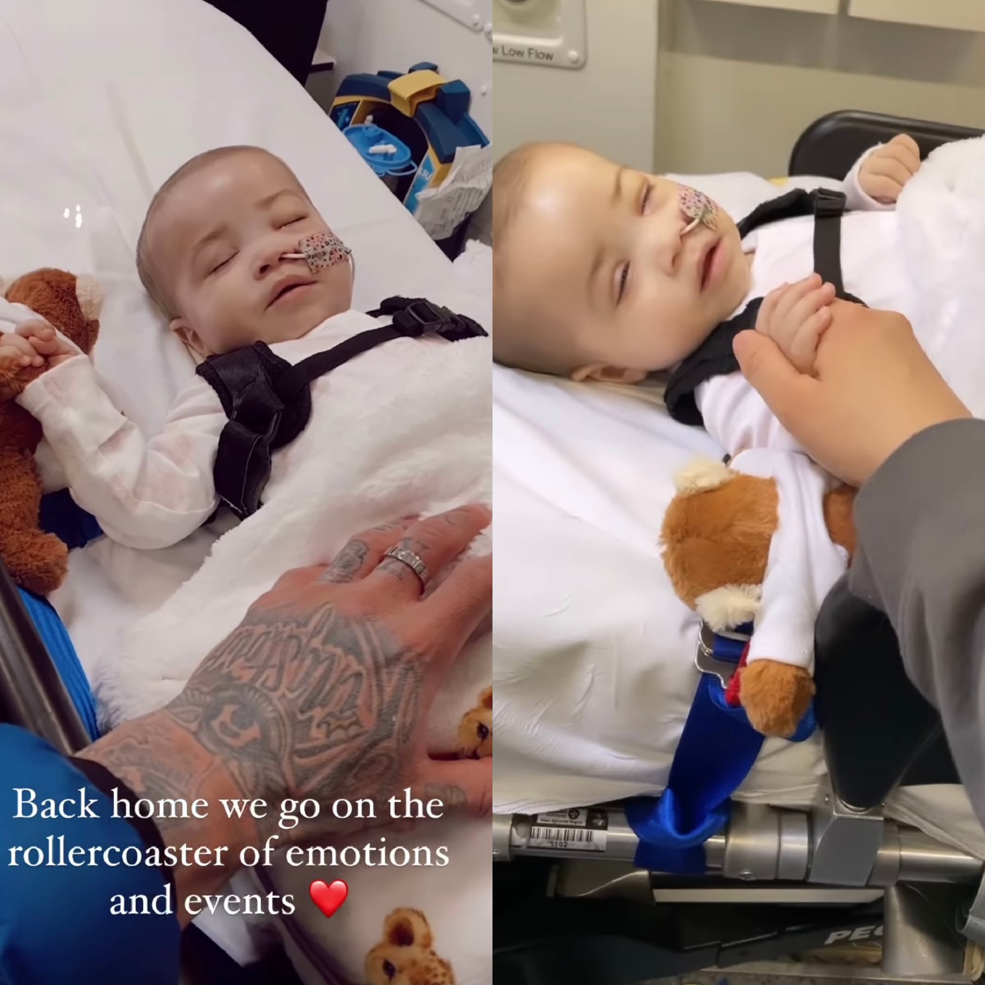 Ashley Cain S Daughter Azaylia Rushed To Hospital Again Shortly After Returning Home Perez Hilton