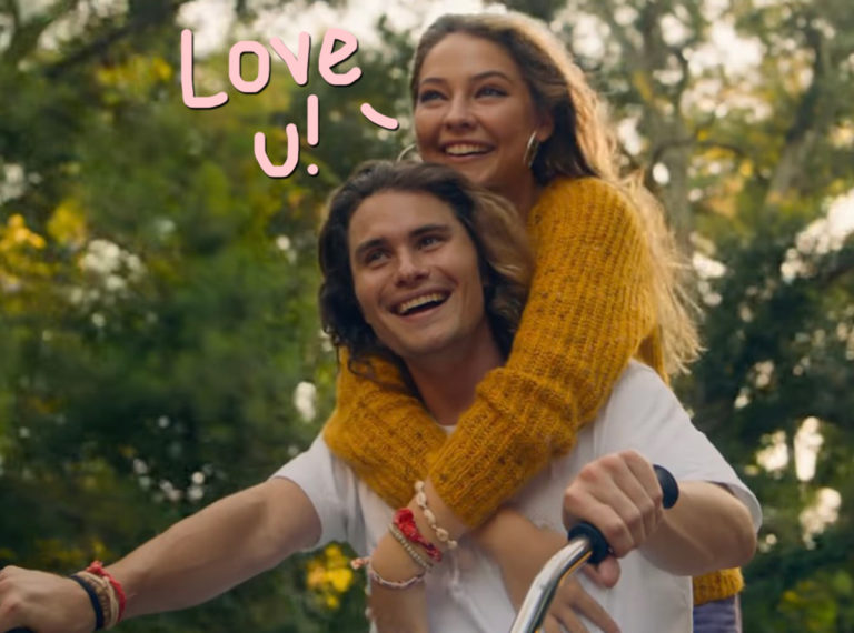 Outer Banks Stars Chase Stokes & Madelyn Cline Celebrate First