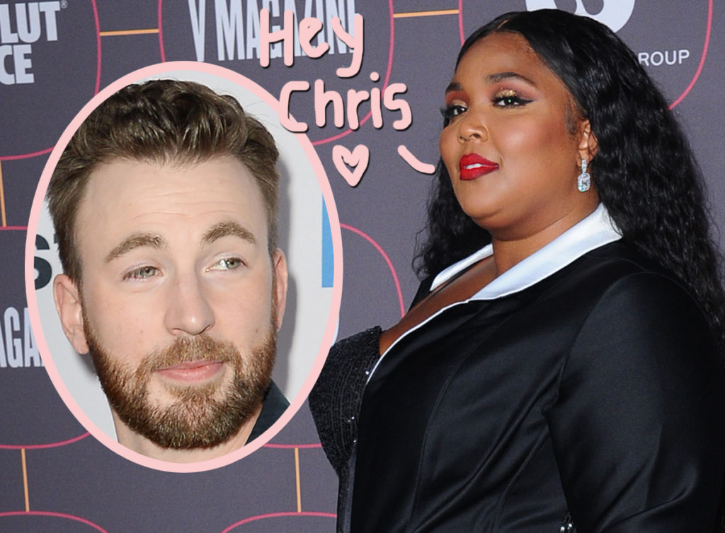 Lizzo Drunkenly Slides Into Chris Evans' DMs - See His Response