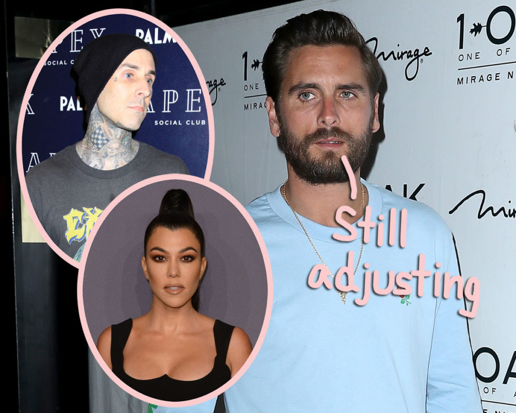 Trouble In Co Parenting Paradise Scott Disick Is Still Trying