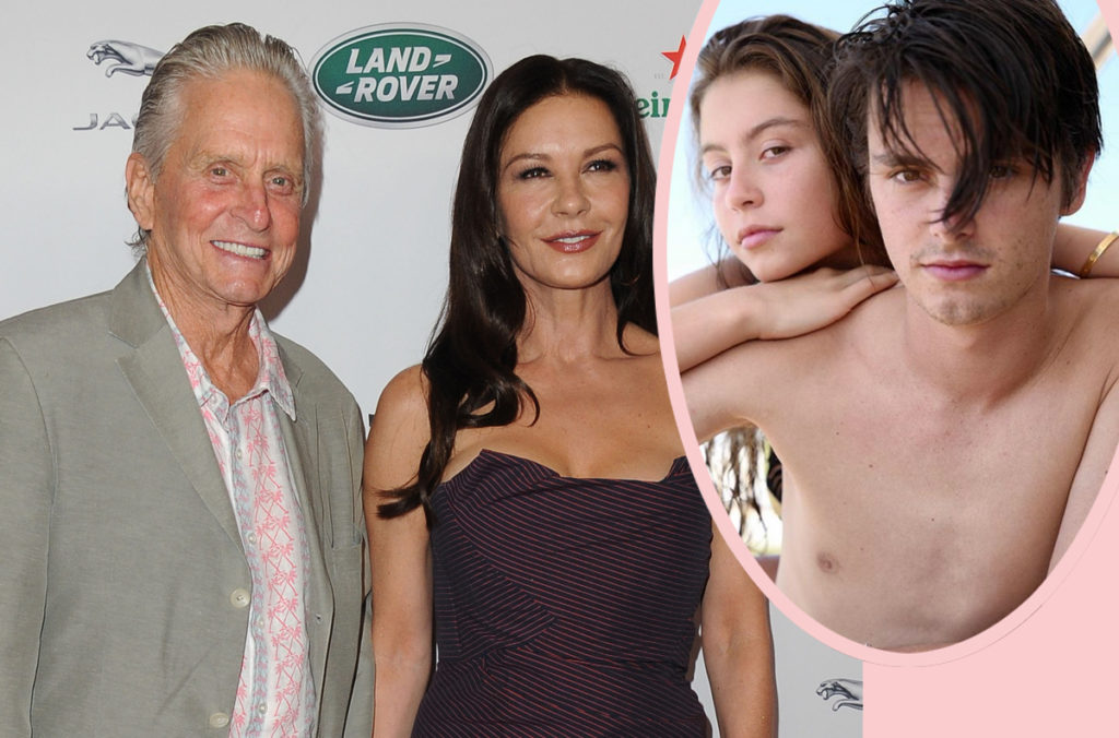 michael douglas and catherine zeta jones kids 2022