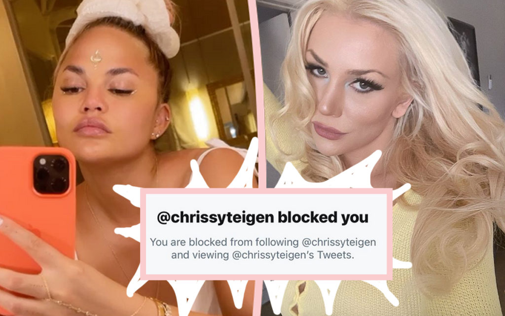 Courtney Stodden Reveals Chrissy Teigen Apologized In Public But Blocked Them In Private