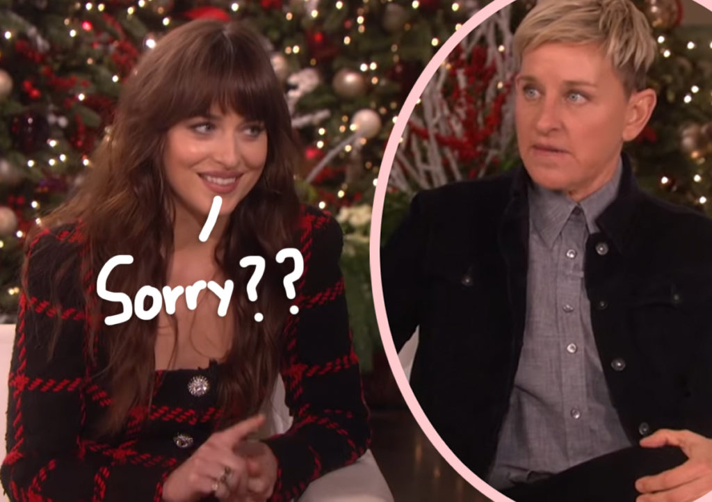 Fans Are Convinced Dakota Johnson Ended The Ellen Degeneres Show After Interview Clip Goes Viral 