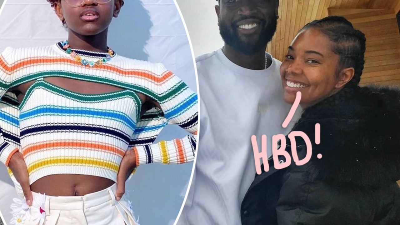 Gabrielle Union Dwyane Wade Share Sweet Birthday Tribute For Daughter Zaya Perez Hilton