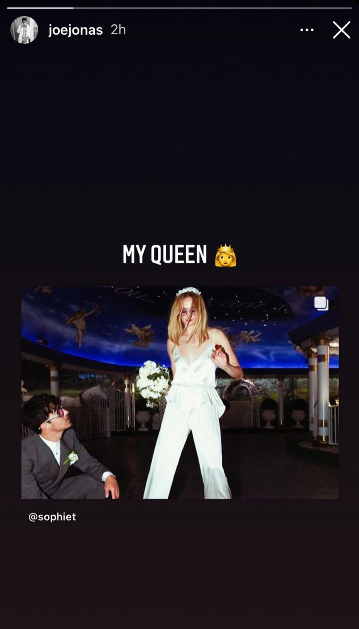 Sophie Turner Shares Never Before Seen Pics From Her Wild Vegas Wedding To Joe Jonas Perez Hilton 5270