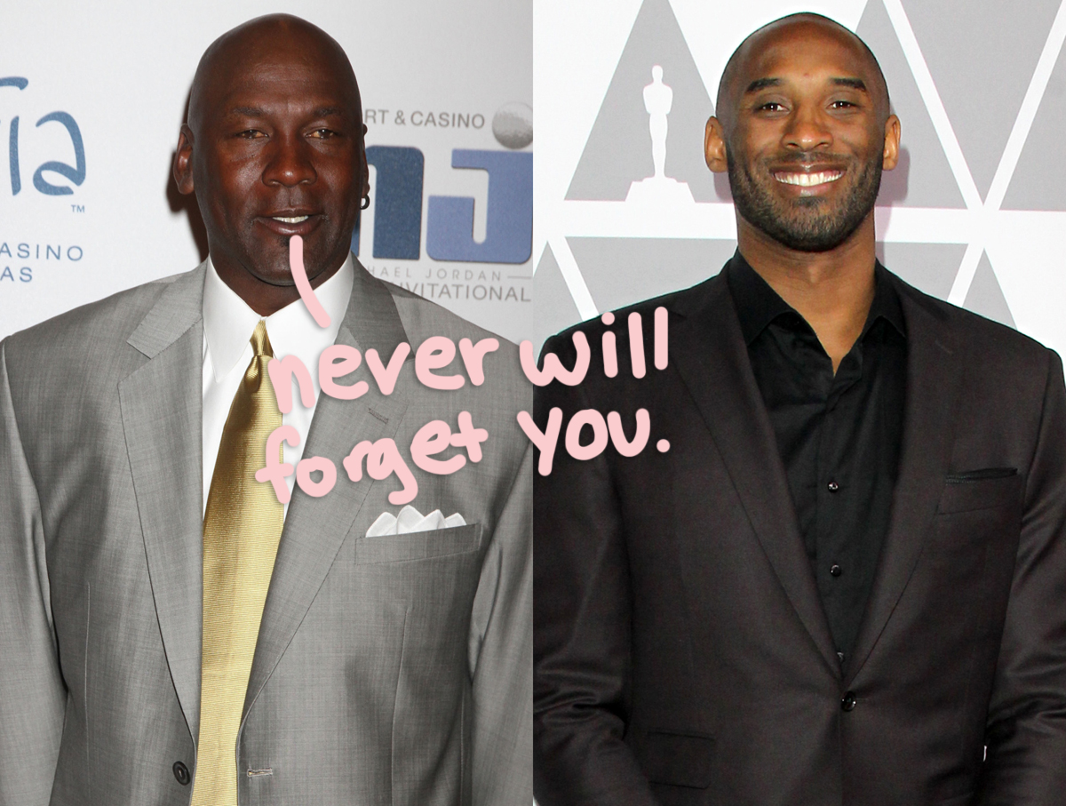 Michael Jordan Shares Final Text Messages With Kobe Bryant That He 'Just  Can't Delete' - Perez Hilton