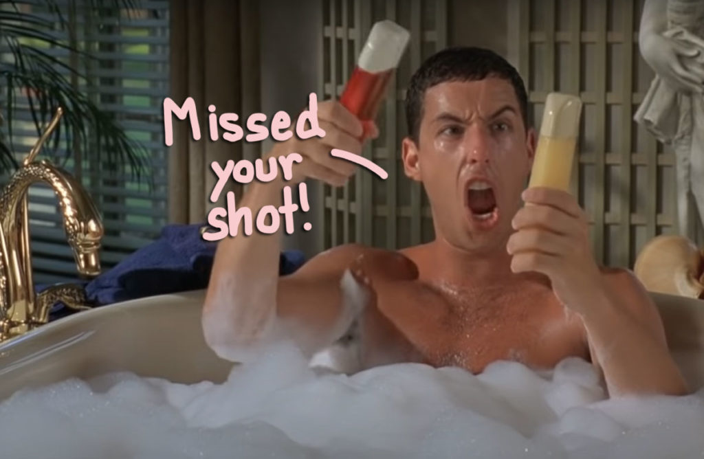 Adam Sandler Reacts to Ariana Grande's Waterboy Re-Creation