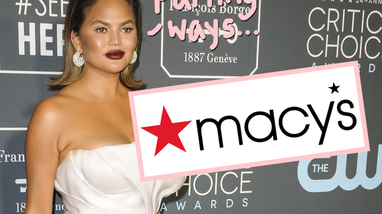 Chrissy Teigen's cookware range removed from Macy's website after