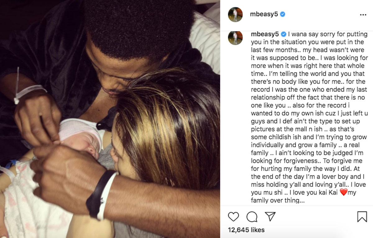 Malik Beasley publicly apologizes to estranged wife Montana Yao for the Larsa Pippen cheating scandal!