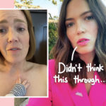 Mandy Moore Jokes Baby Gus Might 'Need Therapy' After Breastfeeding Him In Her Old Age Makeup!