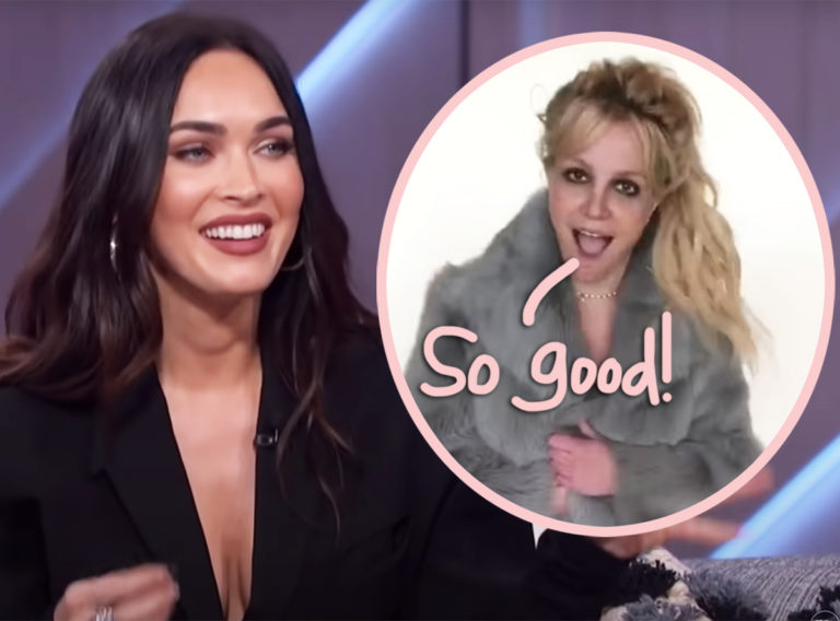 Megan Fox Has A KILLER Britney Spears Impression! Watch! Perez Hilton