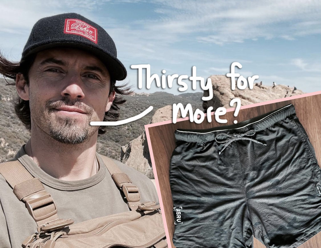 Milo Ventimiglia HIGHlariously Reacts To Viral Short Shorts Photo!!