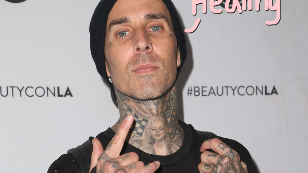 Travis Barker Gets Real About Being Haunted By Near Fatal Plane Crash It Was His Wake Up Call Perez Hilton