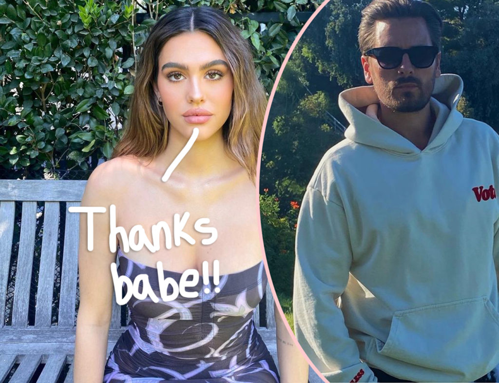 B Day Bling Amelia Hamlin Tears Up Over Massive Diamond Necklace From Scott Disick Perez Hilton