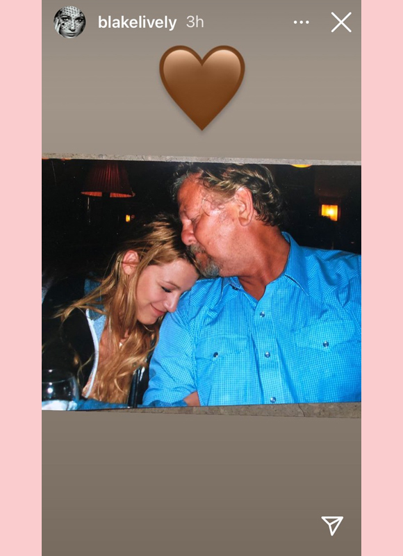 Blake Lively Instagram Story Father Ernie Tribute