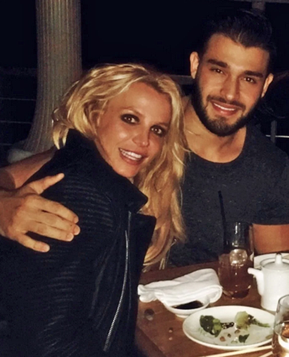 Britney Spears Sam Asghari Instagram Official