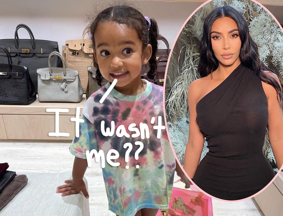 North West Flaunts $4K Purses in Tokyo With Kim Kardashian | Life & Style
