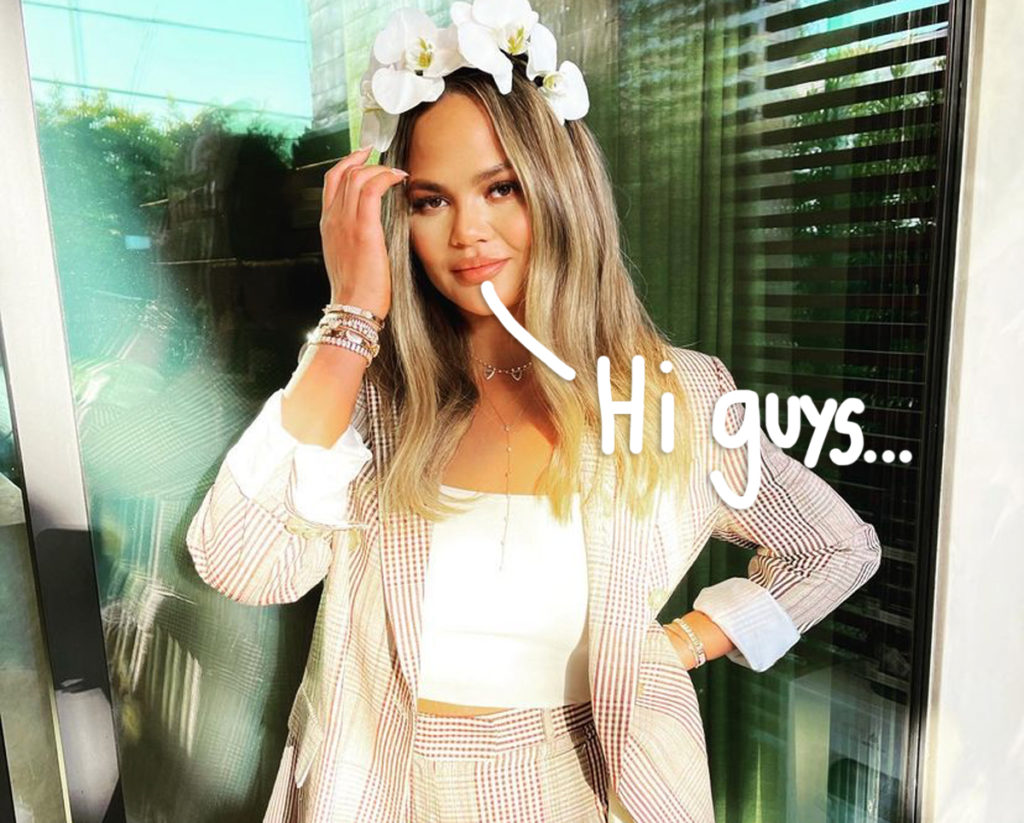 Chrissy Teigen Makes Her First Instagram Appearance Following Bullying Scandal!