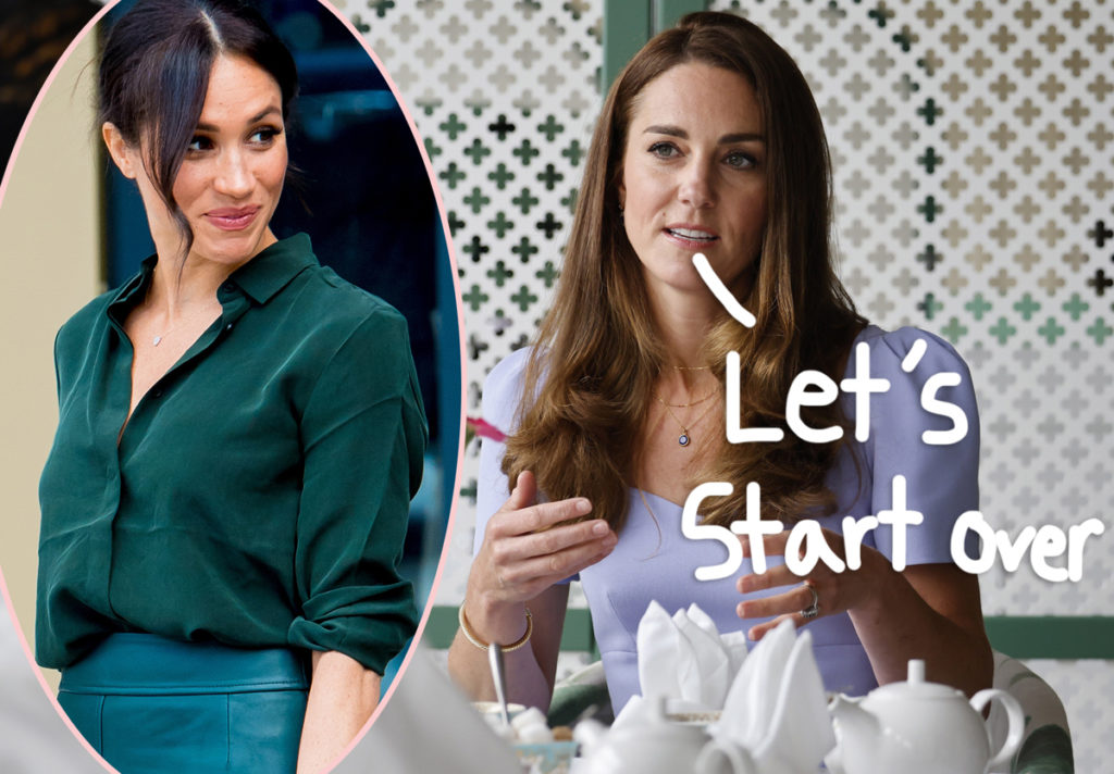 Kate Middleton Has Been ‘reaching Out To Meghan Markle More To Mend Their Relationship Perez 