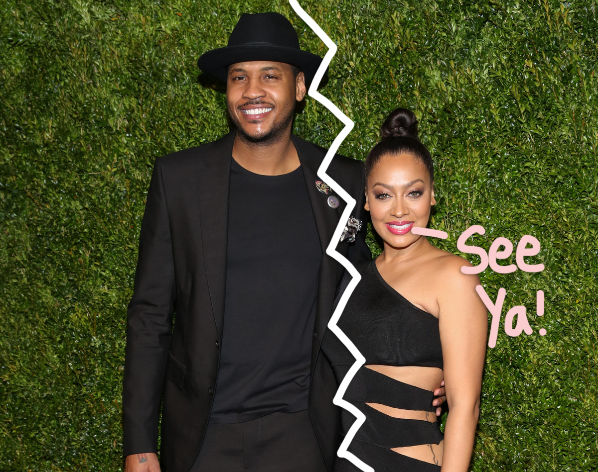 La La Anthony, Carmelo Anthony Split After 16 Years