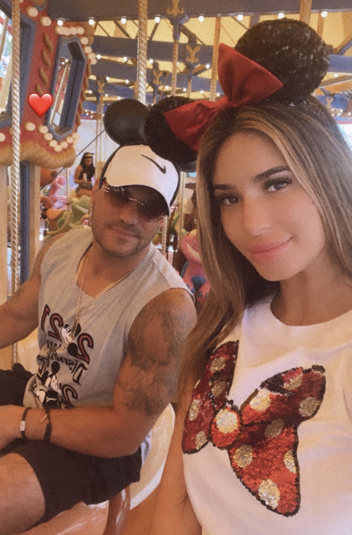 Ronnie Ortiz-Magro Visits Disneyland With Daughter Ariana