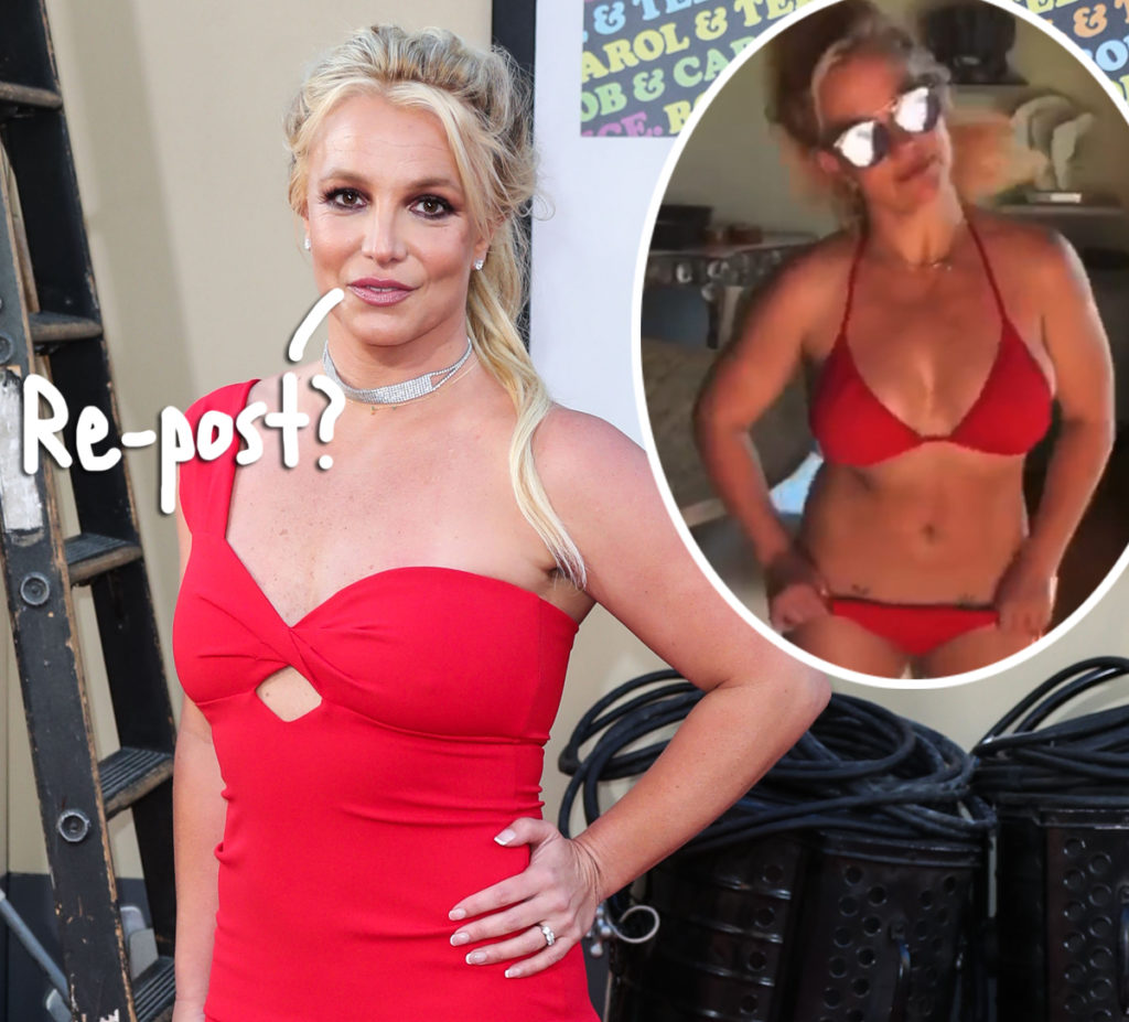 Britney Spears Instagram Caught Using Old Footage Trying To Pass It Off As New Perez Hilton