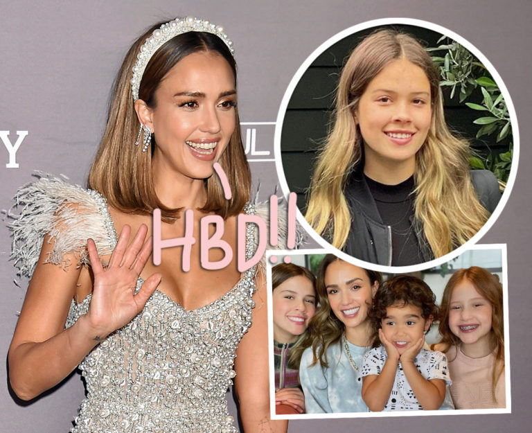 Jessica Alba Celebrates Daughter Honors 13th Birthday With Emotional Post My Teenager 