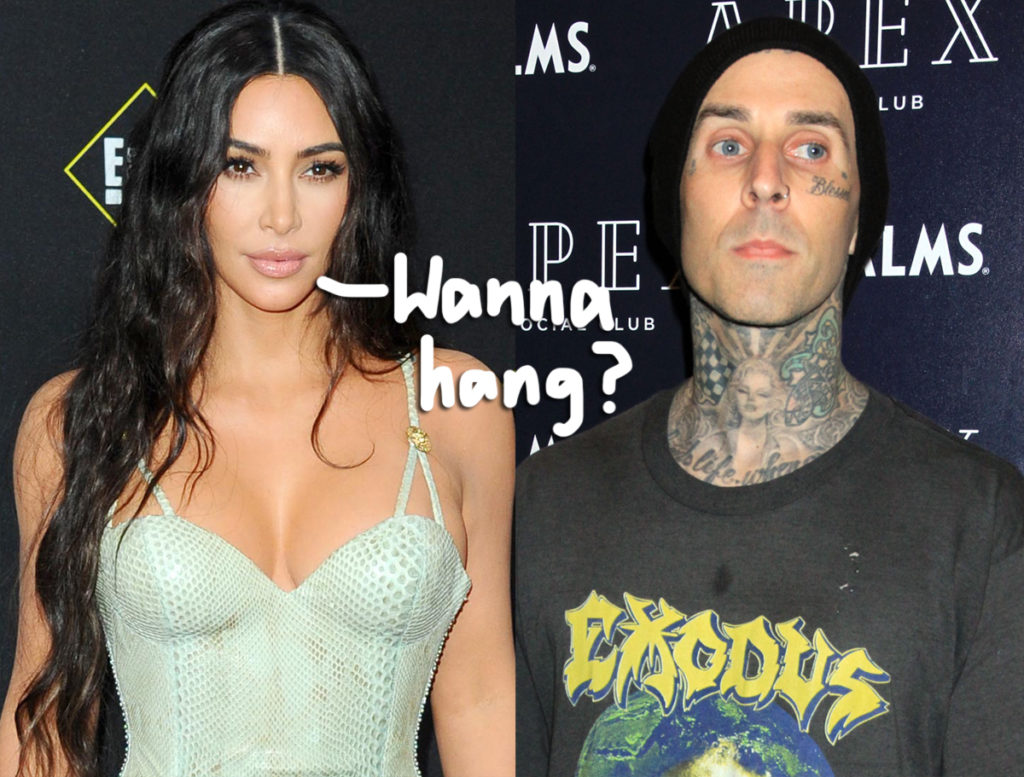 Kim Kardashian fun Travis barker hookup rumors