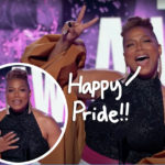 Queen Latifah Makes Rare Comment On Sexuality While Accepting Lifetime Achievement Award At BET Awards!