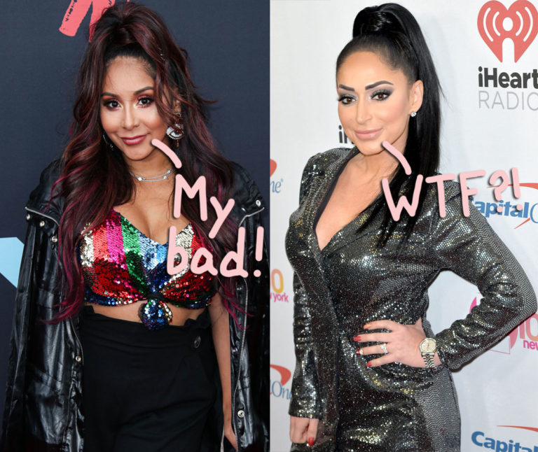 Snooki & Angelina Met Up For First Time Since The Jersey Shore Wedding ...