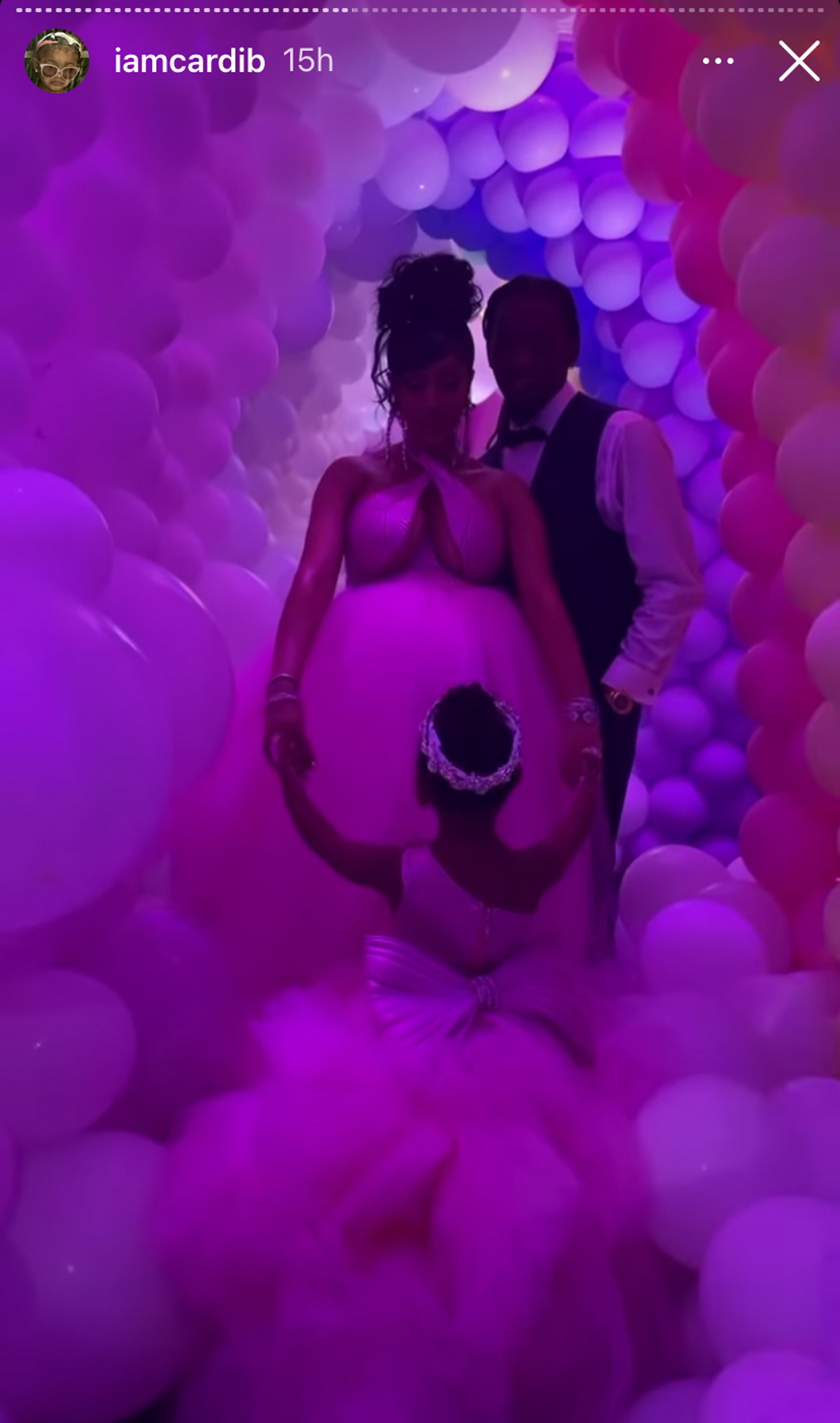 Cardi B & Offset Throw Epic Fairytale-Themed Birthday Bash For Daughter Kulture! 