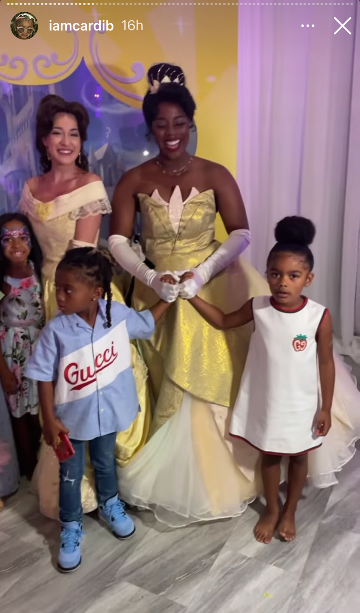 Cardi B & Offset Throw Epic Fairytale-Themed Birthday Bash For Daughter Kulture! 