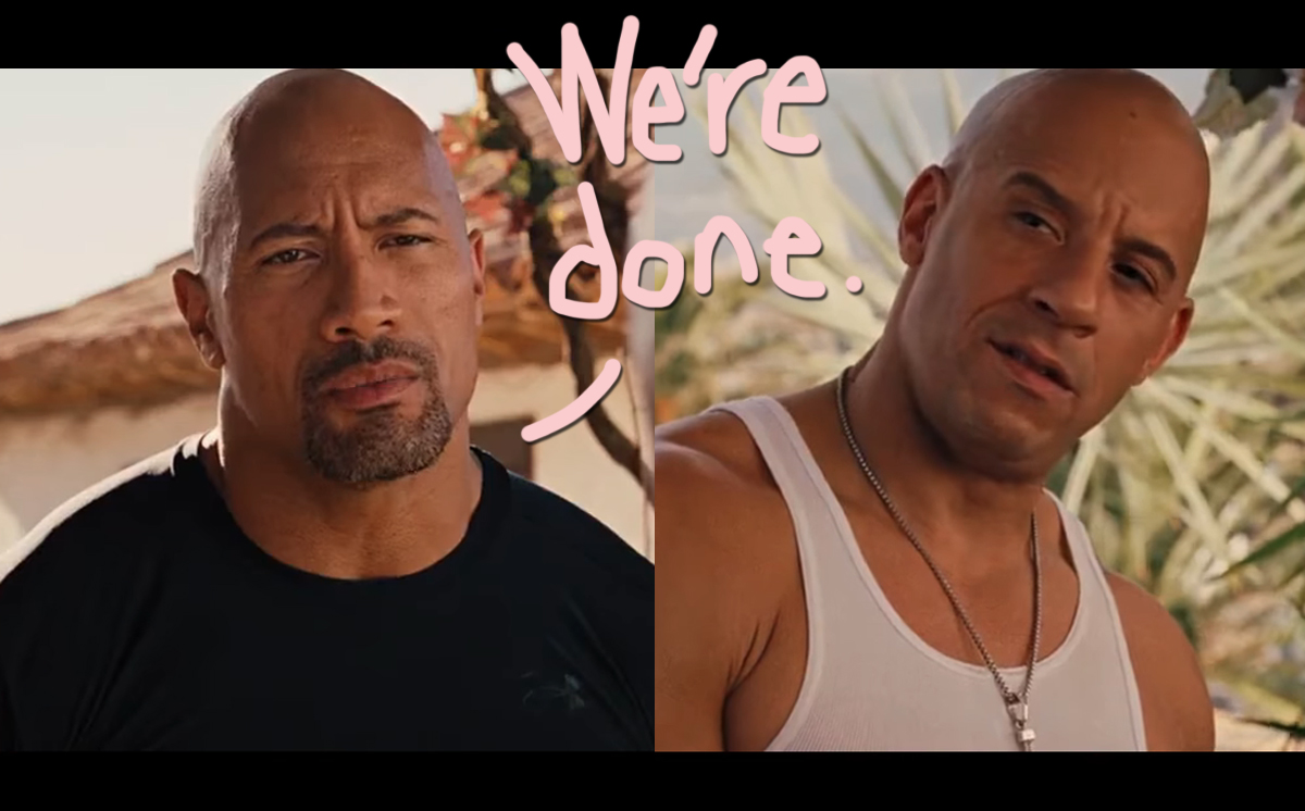 The Rock says he's finished with the Fast and Furious franchise 