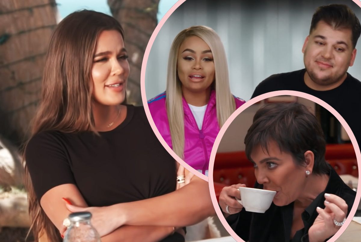 #Khloé Kardashian Reportedly Threatened To QUIT KUWTK Just To Get Blac Chyna Fired!