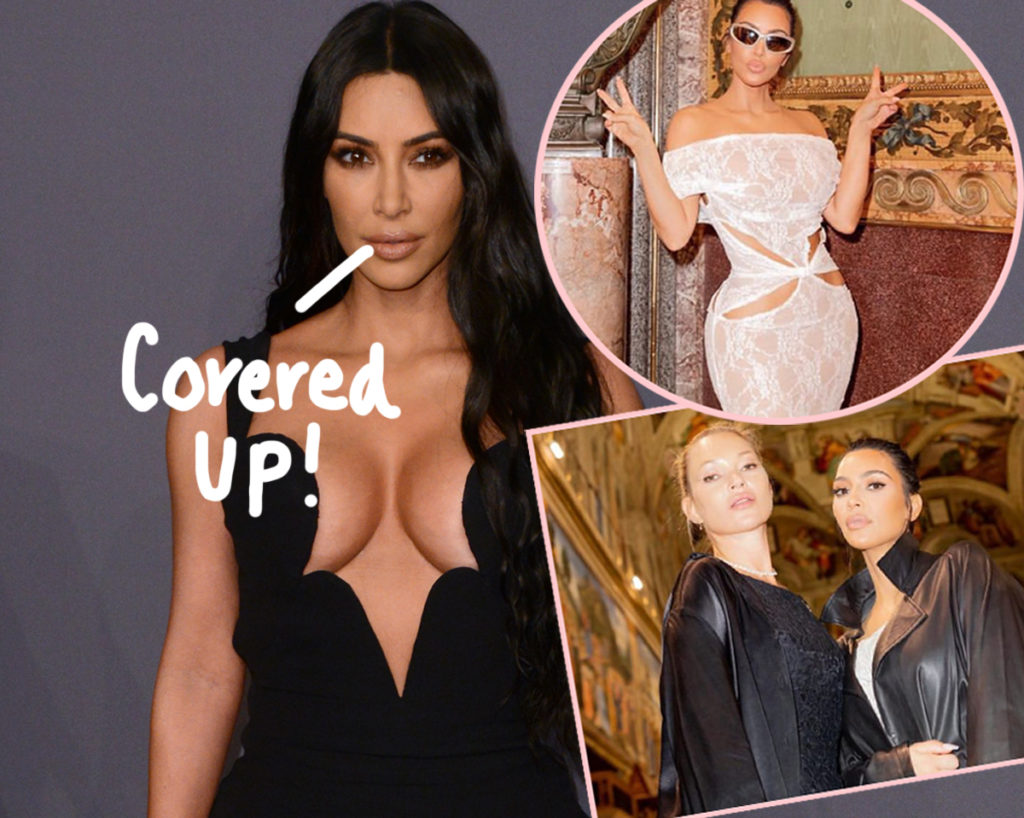 Kim's Cutout Dress: Cut It Out?