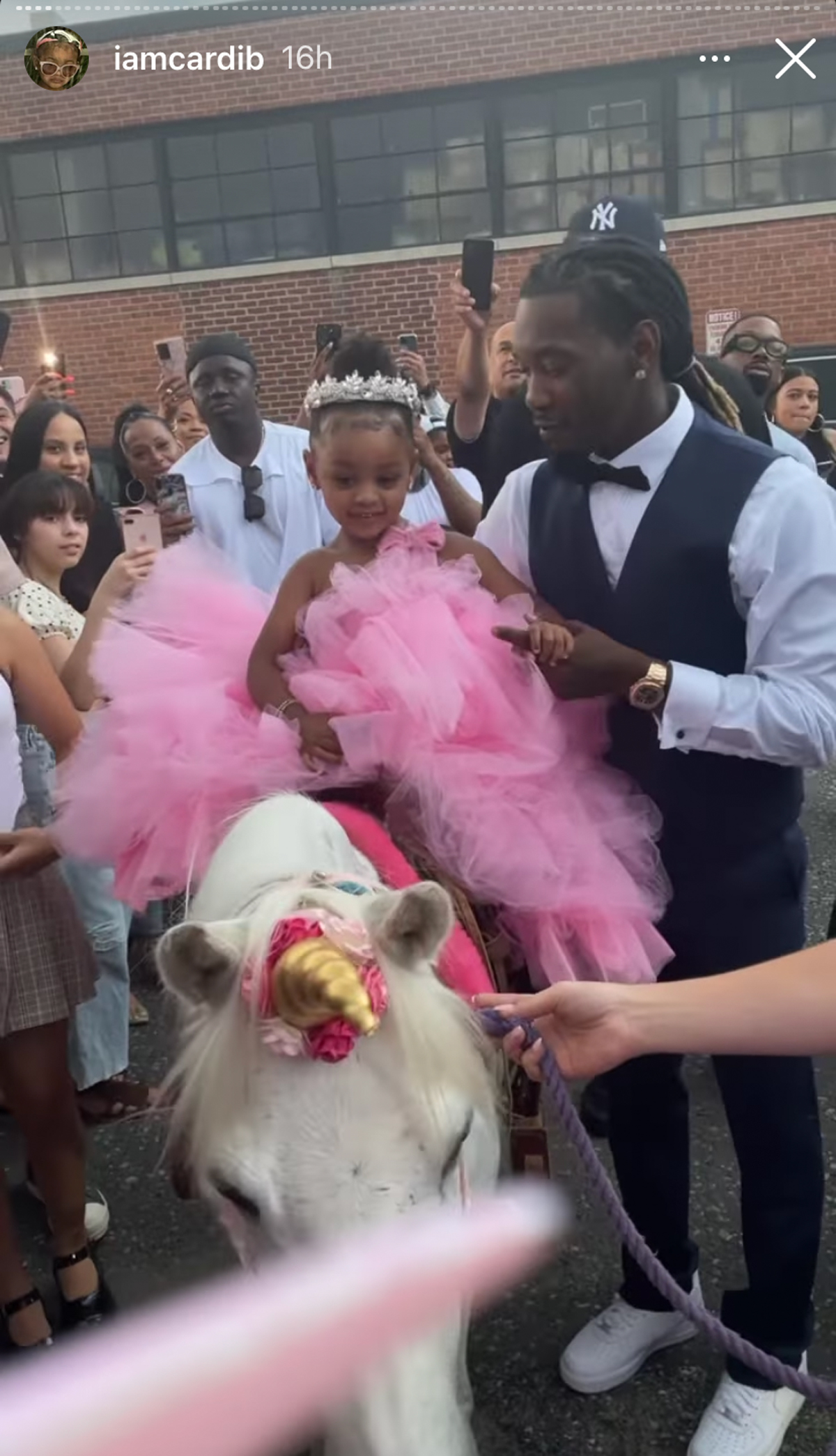 Cardi B & Offset Throw Epic Fairytale-Themed Birthday Bash For Daughter Kulture! 