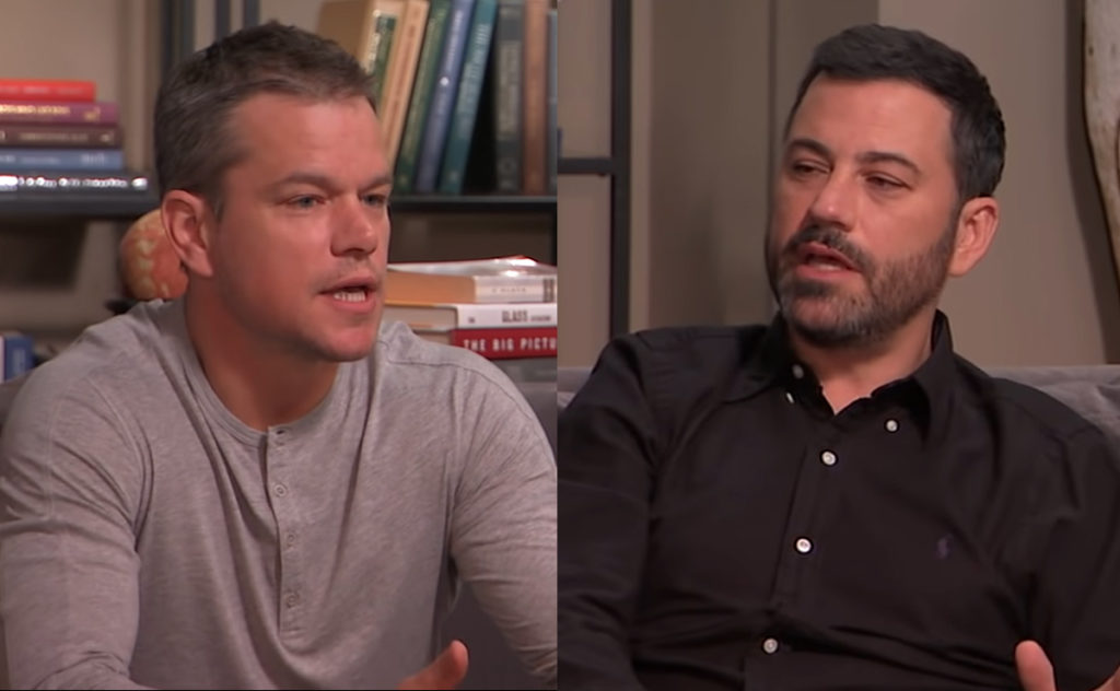 Matt Damon Finally Reveals His Side Of The Feud With Jimmy Kimmel Perez Hilton 