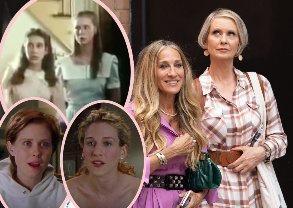 Sex And The City Fans Minds Blown By Photo Of Sarah Jessica Parker And Cynthia Nixon Together In 