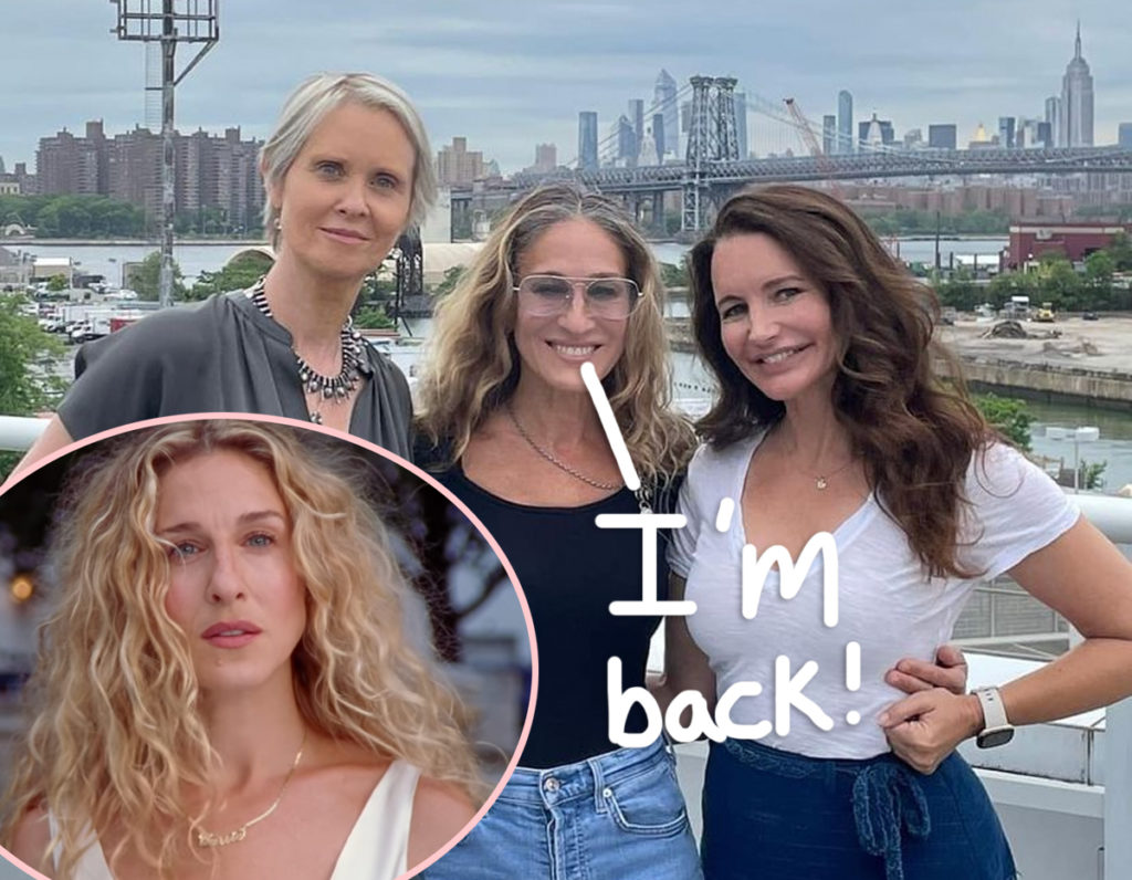 Sarah Jessica Parker Shares Photos From Her First Day Of Sex And The ...