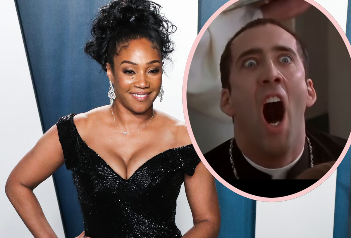 Tiffany Haddish Had Her First Orgasm To A Nicolas Cage Movie And Told Him Perez Hilton