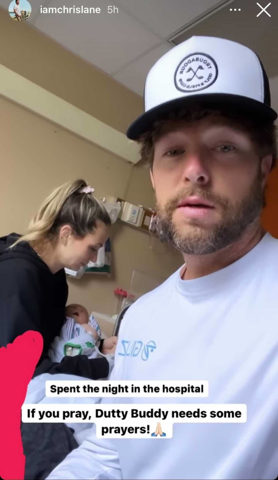 Lauren Bushnell & Chris Lane Ask For Prayers During Scary ER Visit With