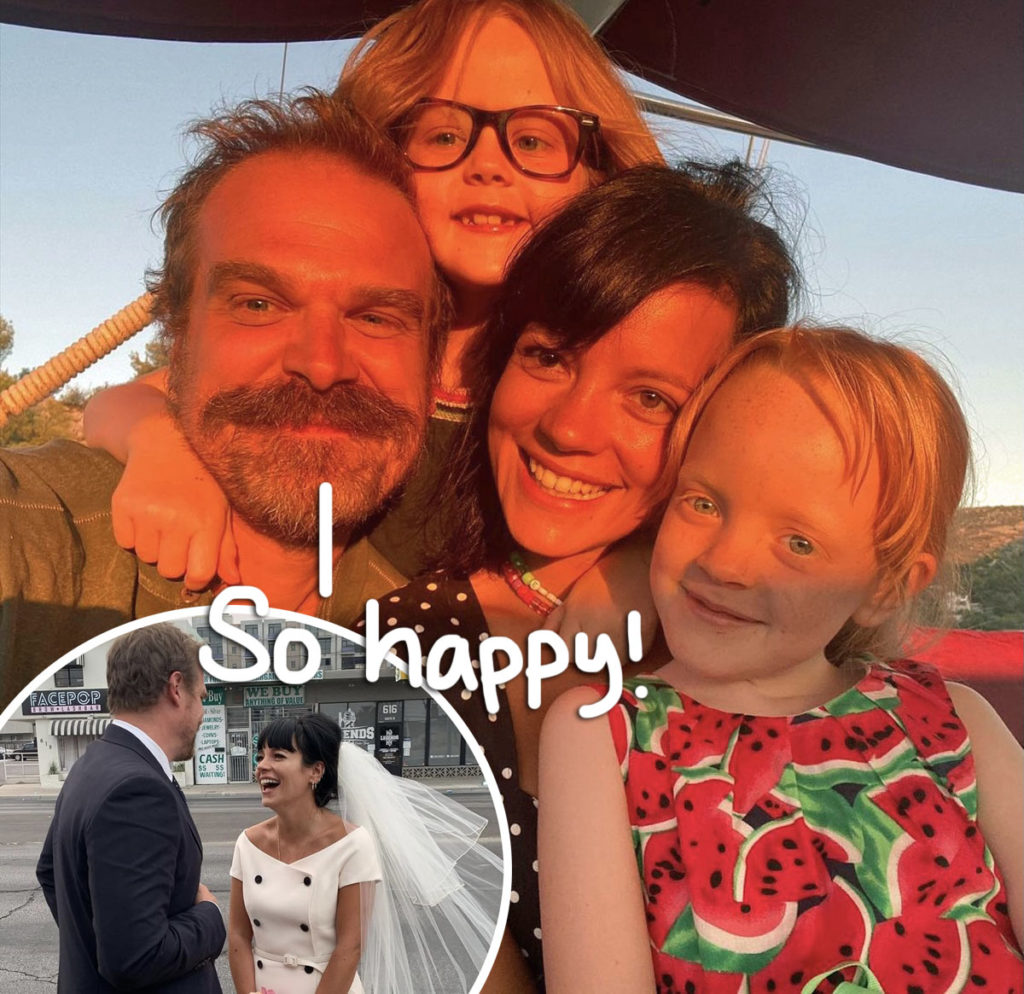 David Harbour Just Said The SWEETEST Thing About His Wife Lily Allen ...