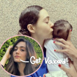 Emmy Rossum Reveals She Got Vaccinated While Pregnant AND Her Daughter Has COVID Antibodies!