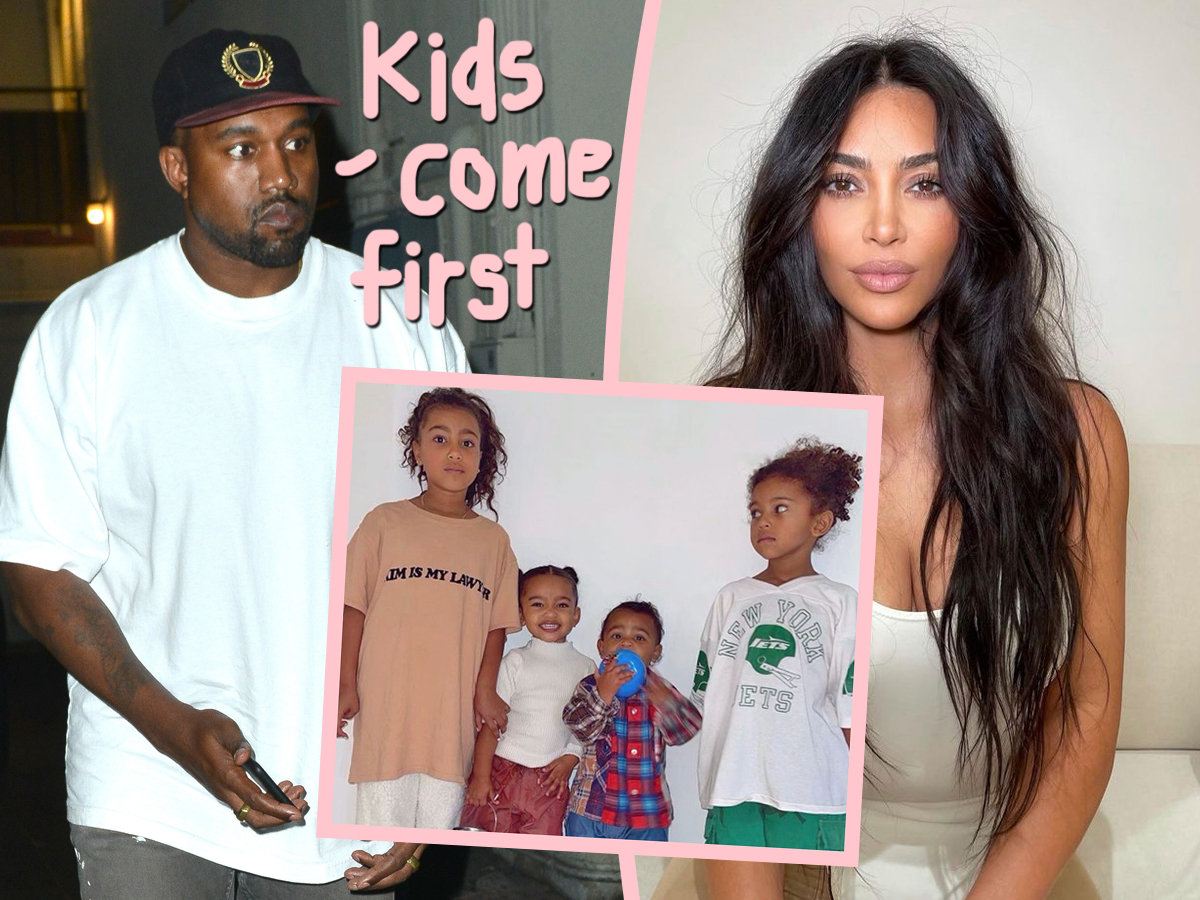 Kim Kardashian & Kanye West Have Made Family The Priority In Their ...